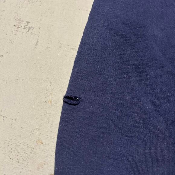 Carhartt Men’s J149 Navy Thermal Lined Hoodie Sweatshirt - Picture 4 of 5